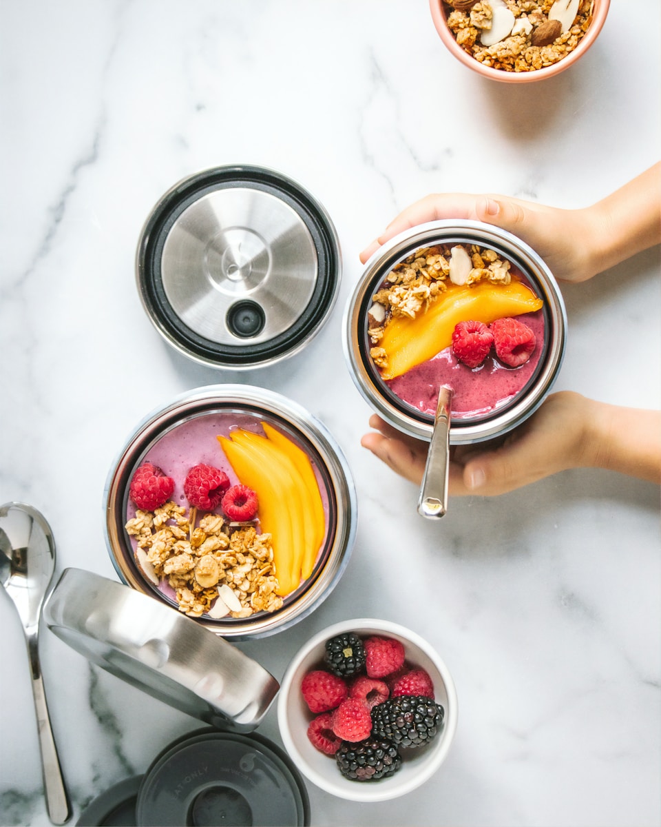 Triple Berry Spinach Smoothie